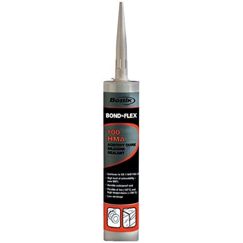 Image of Bostik 100HMA Bond-flex Black Silicon Sealant 290ml