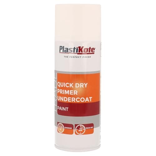 Image of PlastiKote 071000 Trade Quick Drying Primer White 400 ml