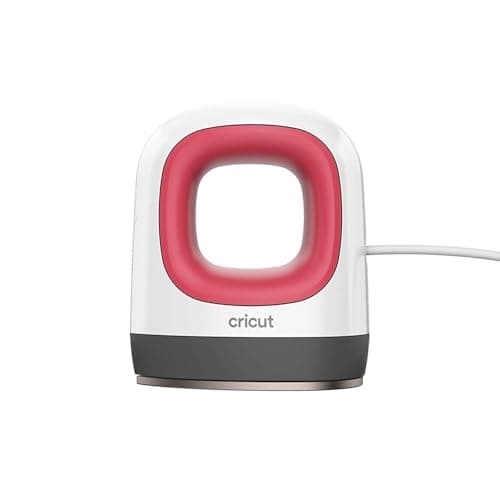 Image of Cricut EasyPress Mini | Compact Heat Press for Iron On Vinyl (HTV), Infusible Ink and Sublimation | Raspberry