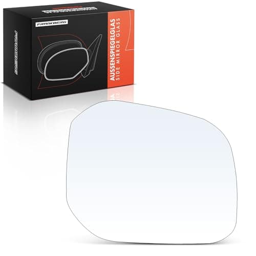 Image of Frankberg Mirror Glass Outside Mirror Glass Right Convex Heated Electric Compatible with Cadd.y IV SAB SAJ Cadd.y IV SAA SAH Replace# 2K5857522C