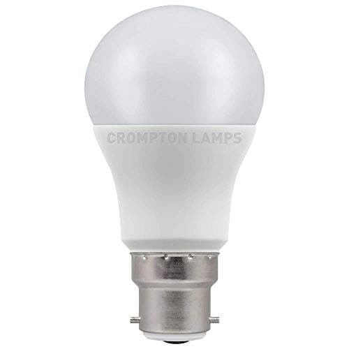 Image of Crompton LED GLS Thermal Plastic 8.5W B22d Cool White Opal