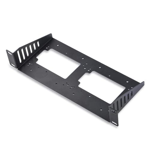 Image of GeeekPi DeskPi RackMate Accessories SBC Shelf 1U Rack Shelf, Supports Raspberry Pi/Jetson Nano/RockPi 5B/Dev Board and 2.5 Inch HDD/SSD, for DeskPi RackMate T1/T0/T2 Rackmount and 10 inch Server Rack