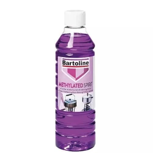 Image of Supadec 500ml Barto-line Methylated Spirit Fuel Burners Camping Stoves Cleaning Meths Stain Household Cleaning Liquid
