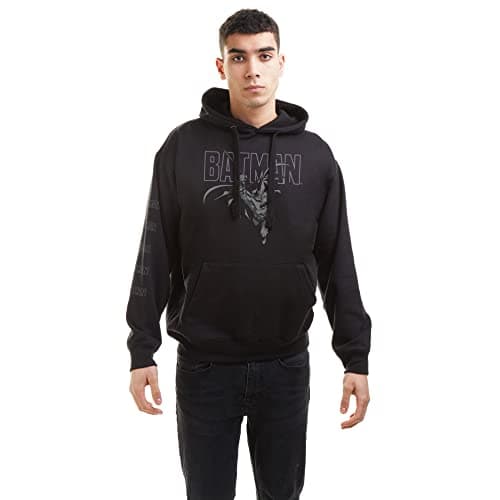 Image of Cotton Soul DC Comics Batman Swing Unisex Hoodie, Black, Large