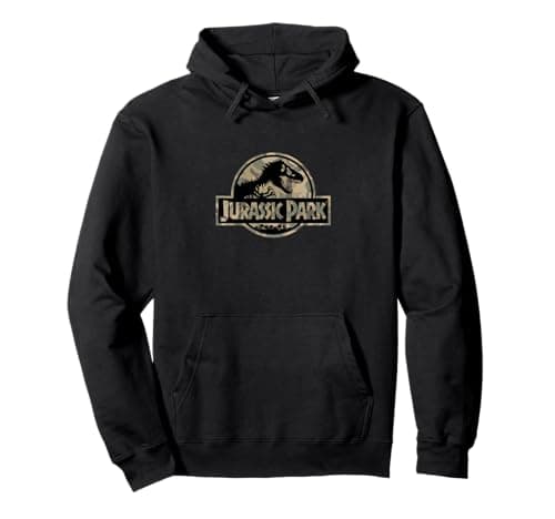 Image of Jurassic Park Circle Logo Camo Pullover Hoodie