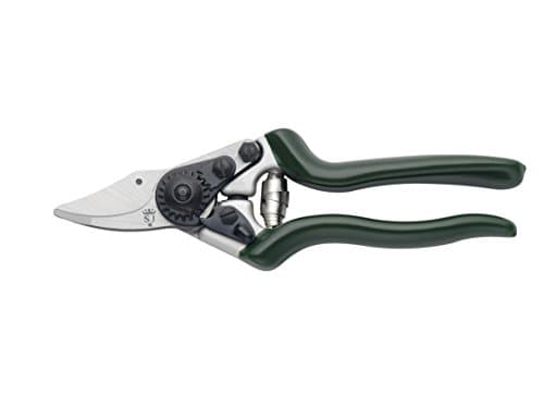 Image of Spear & Jackson 6657KEW Kew Gardens Collection Titanium Coated Short Blade Heavy Duty Bypass Secateurs