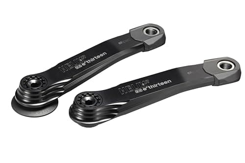 Image of e*thirteen Helix R e*spec Cranks - 160mm - Bosch Gen4/Brose S Mag/TQ HPR50 - Black