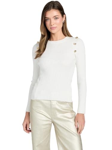 Image of Viscose Blend top, Dove White, XL