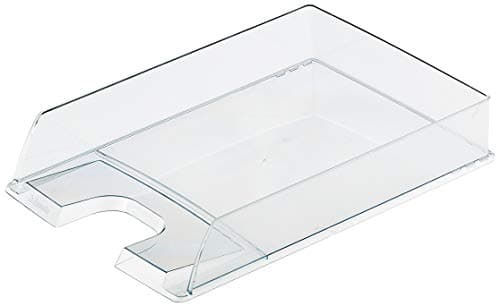 Image of Esselte Europost 623603 Letter Tray Transparent Pack of 10