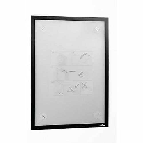 Image of Durable DURAFRAME WALLPAPER Self-Adhesive Magnetic Frame, A3 Black, Pack of 1, Removable, For Sensitive Surfaces