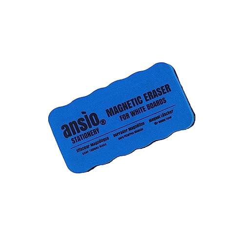 Image of ANSIO Magnetic Eraser for Whiteboards Durable & Light Weight Whiteboard Dry Eraser with Magnetic