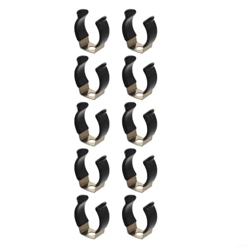 Image of Startbuymore Narrow Base Spring Terry Clips for Organizing Various Heavy Duty Tools (20mm)