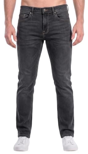 Image of Firetrap Men's Skinny Jeans Slim Fit Stretch Denim Trousers - Premium Cotton Designer Stretchable Pants for Men - Classic 5-Pocket Western Style Regular Waist Mens Jeans