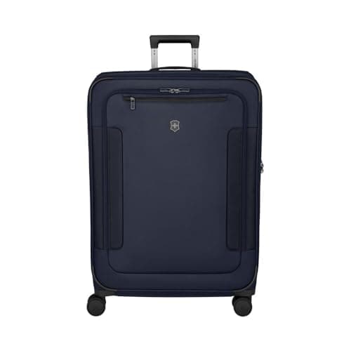 Image of Victorinox Werks Traveler 7.0, Large Case, 8-Wheel Softside Expandable Travel Case, Navy Blue