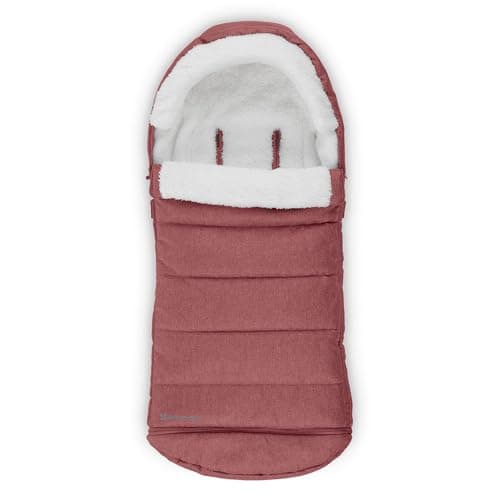 Image of UPPAbaby CozyGanoosh 2-in-1 Footmuff - Lucy | Universal Pram & Pushchair Footmuff | Extreme Cold Protection to -20°C | Zip-Out Liner| Adjustable & Extendable | Water-Repellent & Machine Washable
