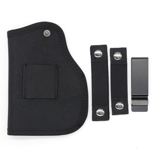 Image of PBTMCD Tactical Stealth Universal Holster For Pistols With Flashlight Universal Holster Right Or Left Hand For Midsize Full Size Handguns(Black)