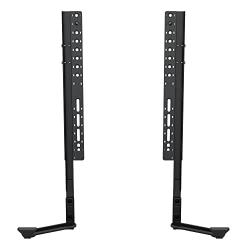 Image of AVF Universal Sound Bar Mount - Soundbar Speaker Bracket Kit, Attach to TV or Directly To Wall, Fits Most Sound Bars, Adjustable, 13kg Limit (Black)