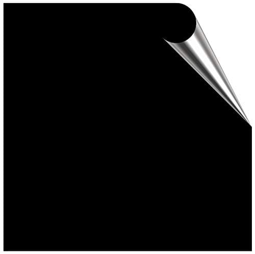 Image of 25 x Black Gloss Tile Stickers for 15cm x 15cm / 150mm x 150mm / 6 Inch Waterproof for Kitchen, Splashback, for Bathroom, Self Adhesive, Peel and Stick On, Removable for Renters