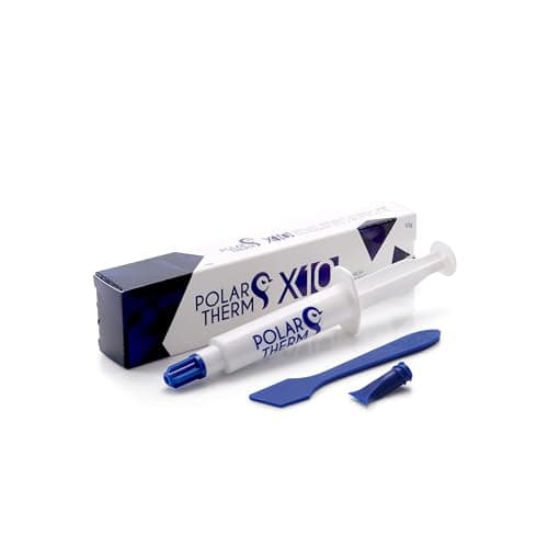 Image of Polartherm X-10 by Thermal Grizzly - 10 Grams CPU Thermal Paste for CPU & GPU - High Thermal Conductivity, Long Durability, Non-Conductive Thermal Grease - Thermal Compound Kit with Spatula