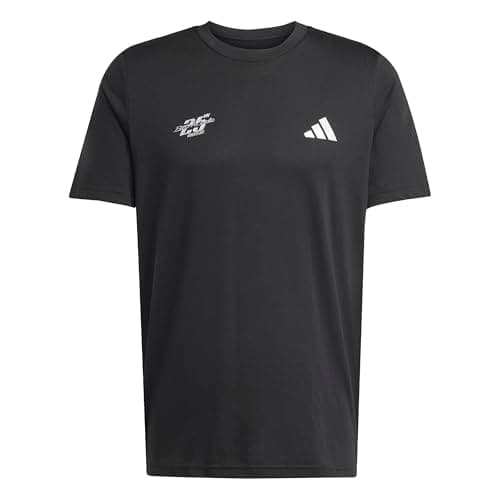 Image of adidas Men's Tennis Graphic T-Shirt, Black, M