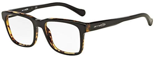 Image of Arnette Men's Output Eyeglass Frames, Dark Havana, 51