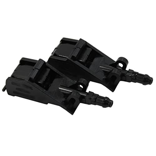Image of BIAREN 2x Front Windscreen Washer Jet Nozzles For Volkswagen VW T5 Transporter Golf Mk4 Bora Polo Touareg Beetle Lupo Seat Cordoba Ibiza Toledo Skoda Superb Rapid 6E0955985 6E0955985A