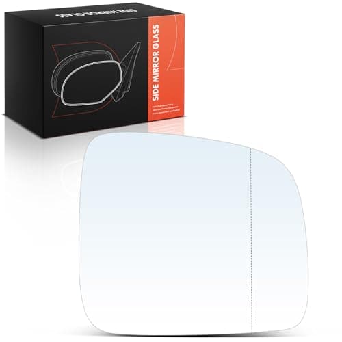 Image of Frankberg Electric Side Rear Mirror Glass Door Wing Right Compatible with California T5 Multiva.n Mk V Transporter Mk V Transporter/Caravell.e Mk V Replace# 7H2857522N