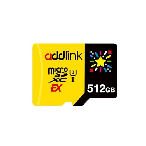 Image of addlink 512GB Gaming microSD Express Card, Speed Up to R/W 880/750 MB/s MicroSDXC Express Memory Compatible with Nintendo-Switch 2, ROG Ally, Steam Deck, Camera UHS-I, C10, U3, V30, Full HD 4K