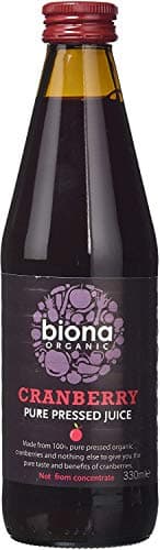 Image of Organic Pure Cranberry Juice (330ml) - x 3 Pack Savers Deal
