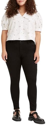 Image of Levi's Women's 720 High Rise Super Skinny Jeans, Black Celestial, 25W / 28L