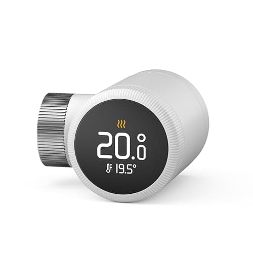 Image of tado° Smart Radiator Thermostat X, Temperature Control via App and Smart Speaker (Alexa, Siri, Google Assistant), Save Heating Costs, DIY Installation