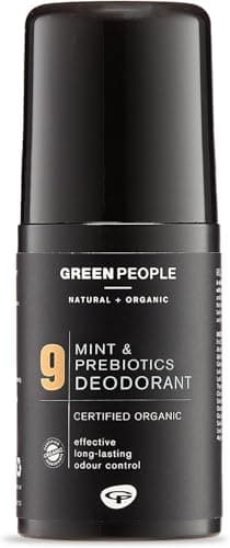 Image of Green People For Men No. 9 Mint and Prebiotics Deodorant - Vegan, Organic & Cruelty Free, 75ml