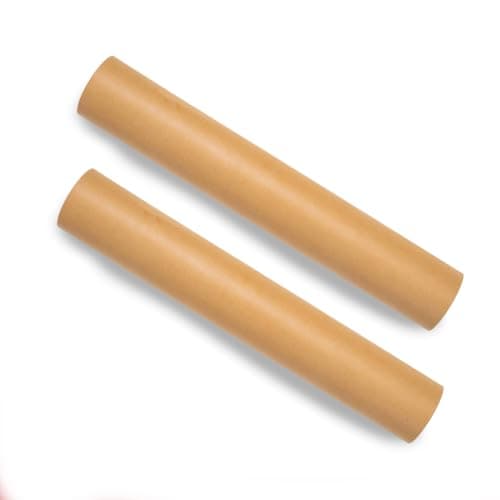 Image of Hawksbill Kraft Paper Roll 500mm x 50m Twin Pack – Recyclable Brown Paper Jumbo Set Value Pack for Arts & Crafts Wrapping Paper or Gift Wrap Packaging Void Filling & More