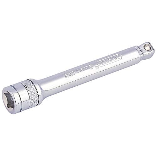 Image of Draper 16717 1/4 Inch Square Drive Micro Satin Wobble Extension Bar, 75mm, Blue
