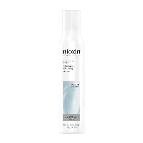 Image of Nioxin Density Defend Volumising + Thickening Hair Mousse - Volumising Hair Mousse For Fine and Thinning Hair, 200ml