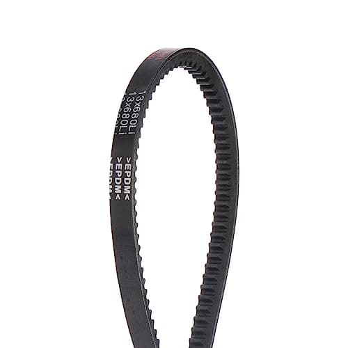 Image of sourcing map 13x680 Cogged V-Belts AX Section Drive Raw Edge Belt 680mm Inner Girth 13mm Width 8mm Thickness EPDM for Power Transmission