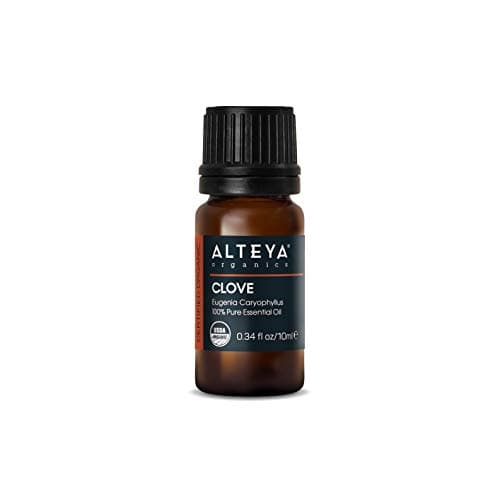 Image of Alteya Organic Clove Oil (Eugenia Caryophyllus) 10ml - 100% USDA Certified Organic – Therapeutic Grade Clove Essential Oil for Skin, Hair & Oral Care