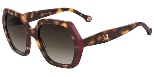 Image of GAFAS CAROLINA HERRERA - Modelo: HER 0181/S C: HAVANA RED Eye size: 55_Bridge size: 20 / Polarized: No