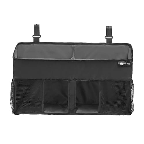 Image of 4moms Breeze Diaper Caddy | Storage Basket for Diapers and Organization | to Keep Essentials Within Reach | Black