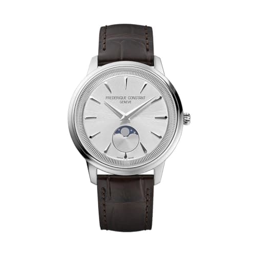 Image of Frederique Constant Unisex's Analogue Quartz Watch with Leather Strap FC-206S3S6