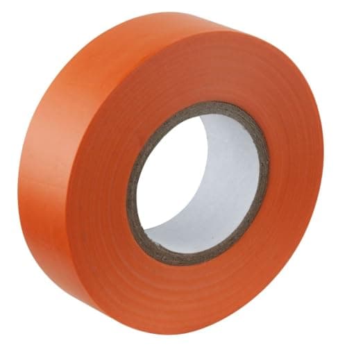 Image of Gocableties Orange Electrical Tape, 19mm x 20m, Strong Self-Adhesive PVC Insulation Tape for Insulating, Repairing and Protecting Electrical Wires, 1 Roll