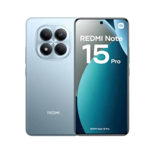 Image of XIAOMI Redmi Note 15 Pro 4G Smartphone 8GB+256GB, MediaTek Helio G200-Ultra, 200MP Ultimate-clarity Camera, 6.77" FHD+ Amoled Display, 6500mAh Battery, Glacier Blue (No In-box Charger)