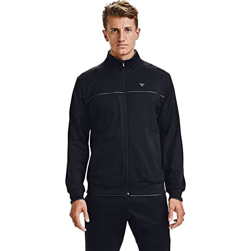 Image of Under Armour Mens Rock Track Jacket Long Sleeve Pocket Blue S
