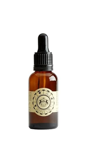 Image of Dear Barber SHAVE OIL 30ml – Non-Greasy Pre Shave Formula with Almond, Grapeseed & Tea Tree Oils, Reduces Irritation, Smoother Shave Effect