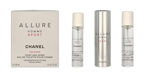 Image of Chanel Perfume- Allure Homme Sport Travel Spray and 2 Refills
