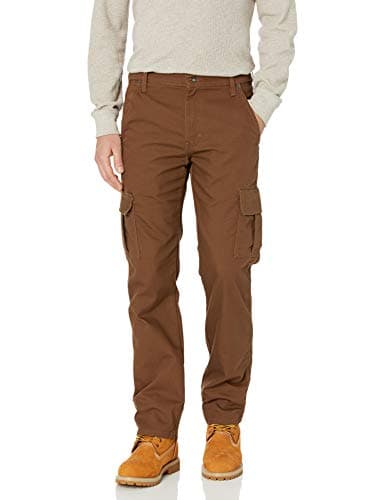 Image of Dickies Men's Tough Max Duck Cargo Pant Work Utility, Stonewash Timber, 32W / 30L