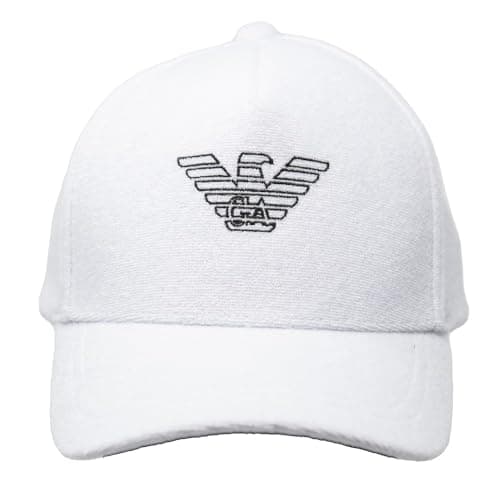Image of Emporio Armani Men Baseball Cap Bianco
