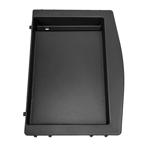 Image of Onlyfire Cast Iron BBQ Gridldle Plancha, Non Stick Flat Top Griddle Plate for Weber Genesis II & II LX 300, 400 and 600 Series Gas Grills, 48 X 33.5 cm