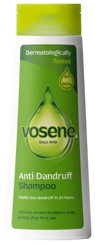 Image of Vosene Anti-dandruff shampoo 500ml, reduces dandruff and scalp itch; suitable for daily use