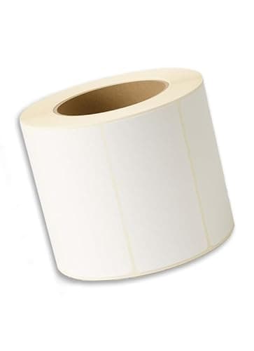 Image of Plain Gloss White Inkjet Labels - 102mm x 51mm - 610 Labels per Roll (Part Number IJRL102X51)